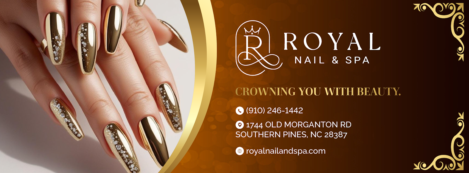 Royal Nail & Head Spa logo